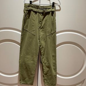 CARGO PANTS ❣️ Olive green with double buckle
